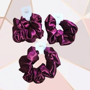 Beautiful handmade silky Scrunchies